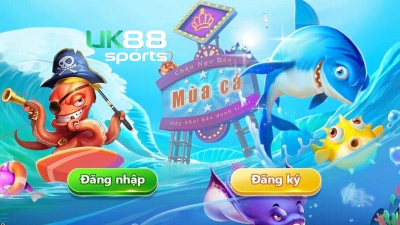 Bắn cá ria giúp tiêu diệt mục tiêu tại nhà cái UK88